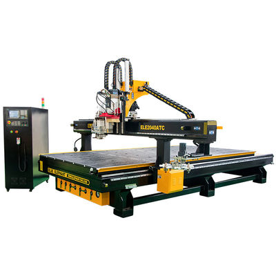 quality  Furniture CE Certificate 2040 CNC Router Engraving Machine with Drilling Head Make Wood Parts for Furniture factory