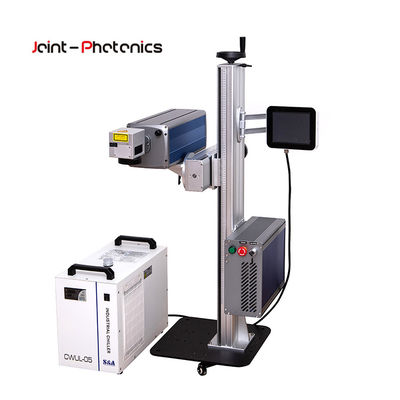 quality  / Interesting Scratch Resistance Laser Printer Marking Machine 532nm Green Flying Laser Even Marking Machine For Metal factory