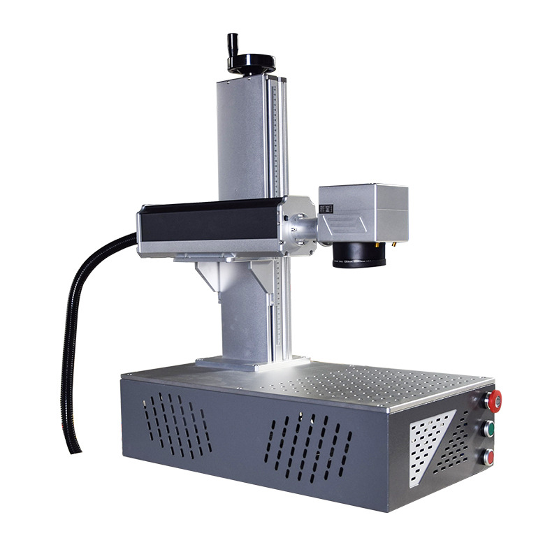 20w 30w 50w Metal Laser Fiber Laser Engraving Machine Gold Programmable ...