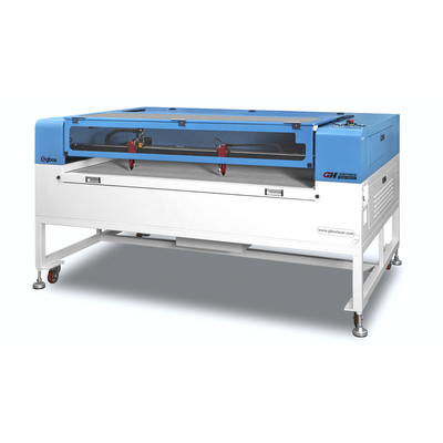 High Accuracy Two Laser Head CNC CO2 Laser Cutting Engraving Machine Water Cooling CO2 Laser Cutting Machines