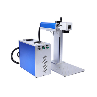 Manufacturer Price Fiber Laser Air Cooled Engraving Marking Coding Machine For Small Size Desktop Separate 20w 30w 50w Metal