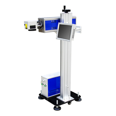 Laser Marking Portable CO2 Flying Laser Marking Machine Laser Print Engraving Machinery and Equipment 30W 60W