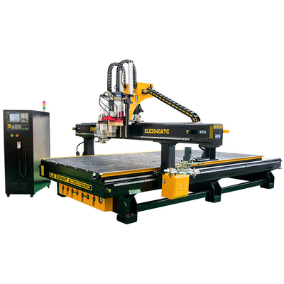 Furniture CE Certificate 2040 CNC Router Engraving Machine with Drilling Head Make Wood Parts for Furniture