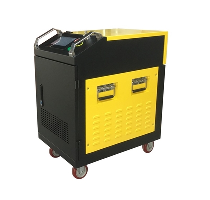 Building Material Stores 100W 120W Fiber Laser Machine Carbon Steel Cleaning Rust Removal