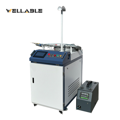 Garment Shops 2000W Metal Handheld Manual Fiber Laser Welding Machine Continuous Metal Laser Welder
